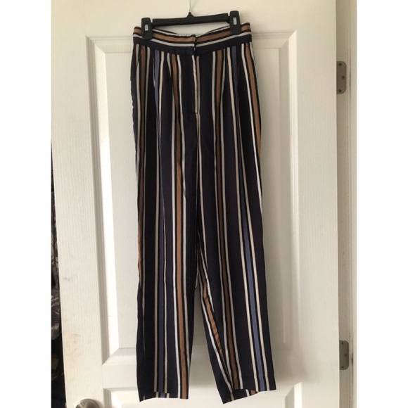 H&M High-waisted Pinstripe Pants (never-worn) - Picture 1 of 6